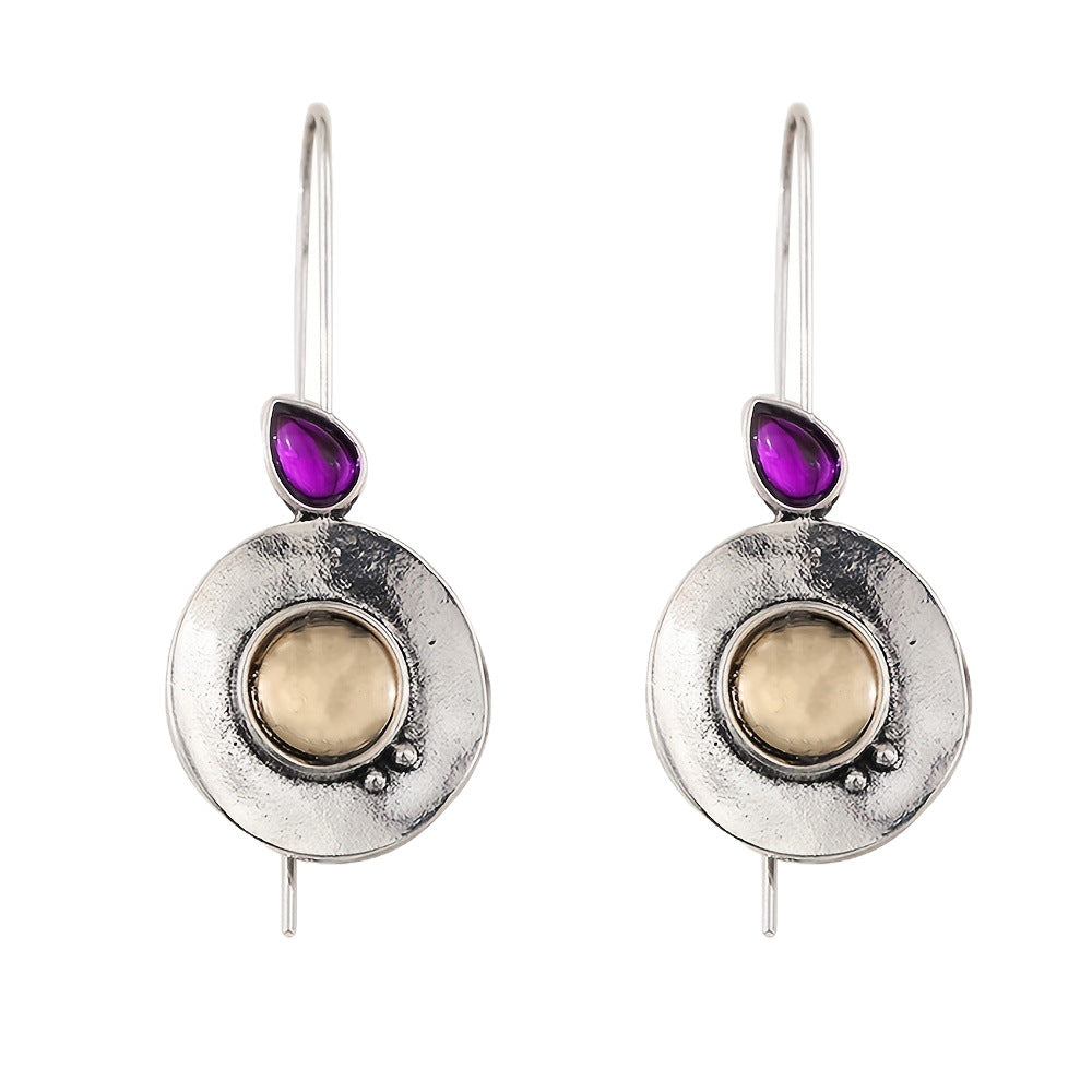 Ručně vyrobený vintage Náušnice